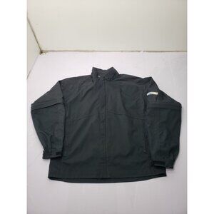 FJ DryJoys HydroLite Golf Rain Jacket Full Zip Black Mens Size ? With Pockets